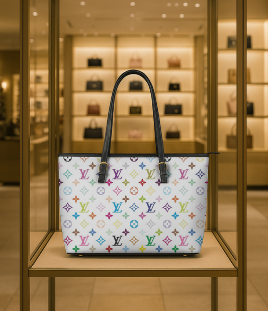 Louis Vuitton Monogram Multicolor Leather Tote Bag